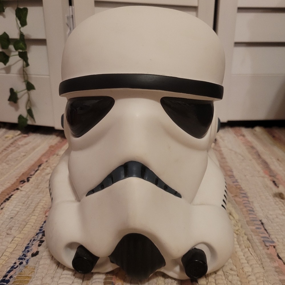 Rubies Costume 2002 Deluxe Stormtrooper PVC Helmet Star Wars Cosplay Halloween